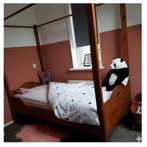Hemelbed, Huis en Inrichting, Slaapkamer | Bedden, Ophalen, Gebruikt, 90 cm, Eenpersoons