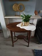 Vintage sidetable, Huis en Inrichting, Tafels | Sidetables, Ophalen, Gebruikt, 100 tot 150 cm, Ovaal