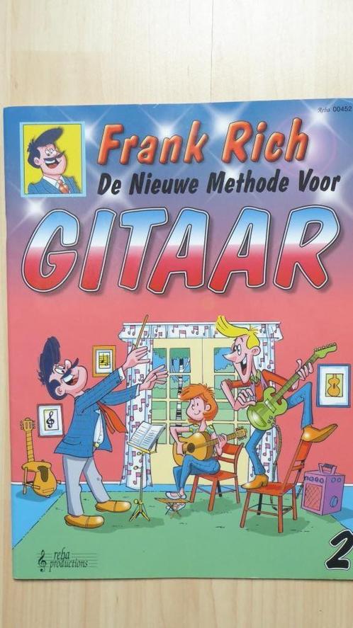 Frank Rich - De nieuwe methode voor Gitaar boek 2, Muziek en Instrumenten, Bladmuziek, Gebruikt, Les of Cursus, Gitaar, Ophalen of Verzenden