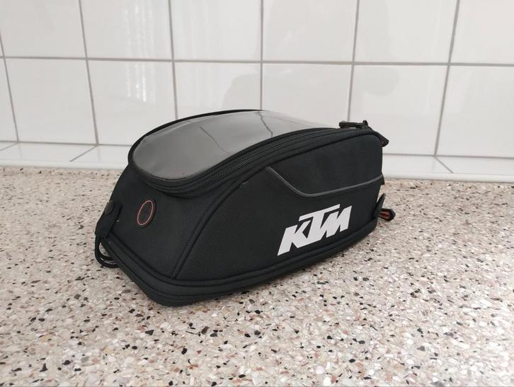 Ktm tanktas quicklock system 5 - 9 liter, Motoren, Accessoires | Koffers en Tassen, Zo goed als nieuw, Ophalen of Verzenden