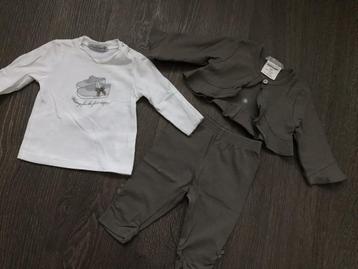 Meisjes setje shirtje & broekje & vestje Gymp Baby mt 56/62 beschikbaar voor biedingen