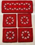 Vintage Scandinavische Kerst Onderzetters, Ophalen of Verzenden, Zo goed als nieuw