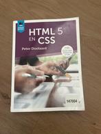 HTML5 & CSS - Peter Doolaard (6e editie), Boeken, Informatica en Computer, Ophalen of Verzenden, Zo goed als nieuw, Internet of Webdesign