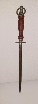 Aanzetstaal , messenslijper , Slagersgereedschap, Ophalen of Verzenden