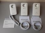 3 pack TP-Link TL-WPA8630P Kit Wi-Fi extender AV1300, Ophalen of Verzenden, Zo goed als nieuw