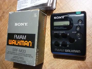 Sony FM/AM Walkman SRF-M33 beschikbaar voor biedingen