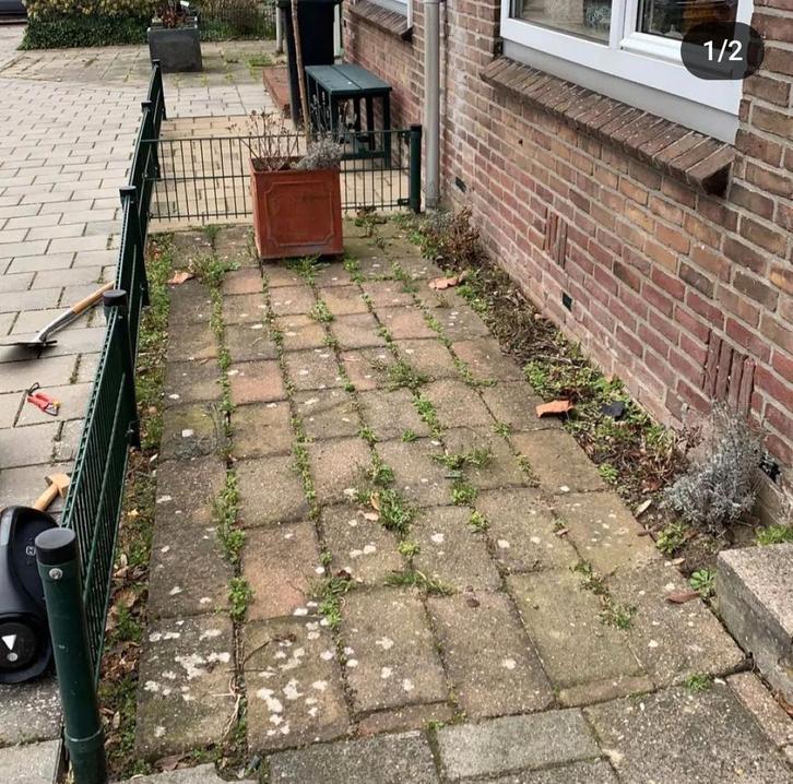 Tuinman in Enschede en Hengelo, Tuin en Terras, Tegels en Klinkers, Zo goed als nieuw, Terrastegels, Beton, Ophalen of Verzenden