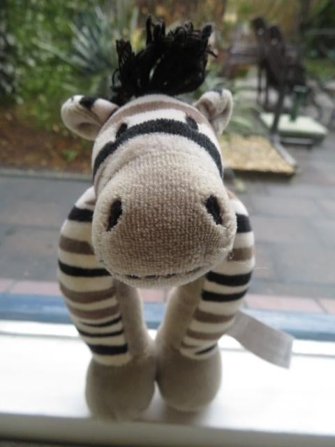 Zebra zebrapaard Zita merk Happy Horse uit 2005 rammelaar, Kinderen en Baby's, Speelgoed | Knuffels en Pluche, Ophalen of Verzenden