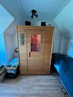 Health Company Infrarood sauna 120, Sport en Fitness, Sauna, Ophalen, Gebruikt, Infrarood, Complete sauna