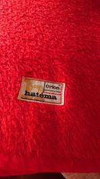 Hatema Orlon, rood, kleed, plaid 155 cm x 210 cm, Ophalen, Zo goed als nieuw