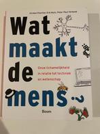 Wat maakt de mens? VWO eindexamen filosofie, Ophalen, Kirsten Poortier, Erik Myin en Peter-Paul Verbeek, Zo goed als nieuw, Overige onderwerpen