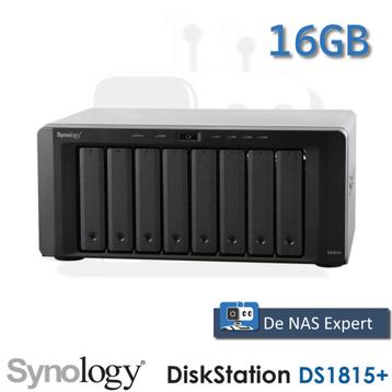 Synology DiskStation DS1815+ 16GB refurbished met DSM 7.2.2! beschikbaar voor biedingen