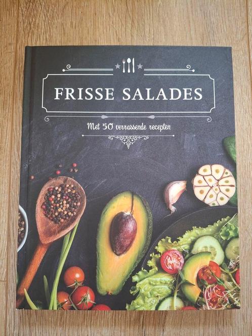 Frisse Salades - Kookboek met 50 Recepten, Boeken, Kookboeken, Nieuw, Hoofdgerechten, Overige typen, Europa, Gezond koken, Vegetarisch