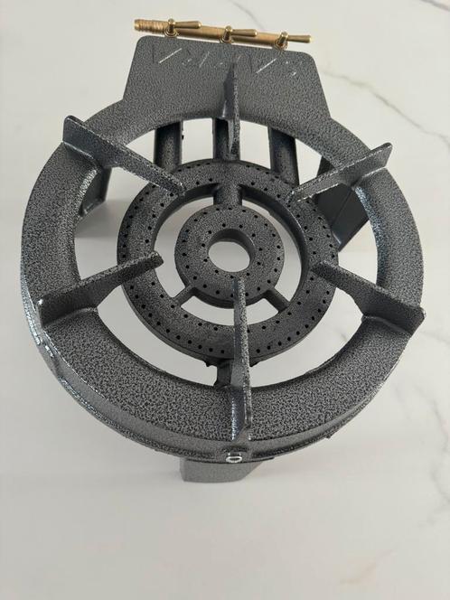 Gietijzeren brander Gaskookstel 3 kranen gasbrander 9kW, Doe-het-zelf en Verbouw, Gereedschap | Handgereedschap, Nieuw, Ophalen of Verzenden
