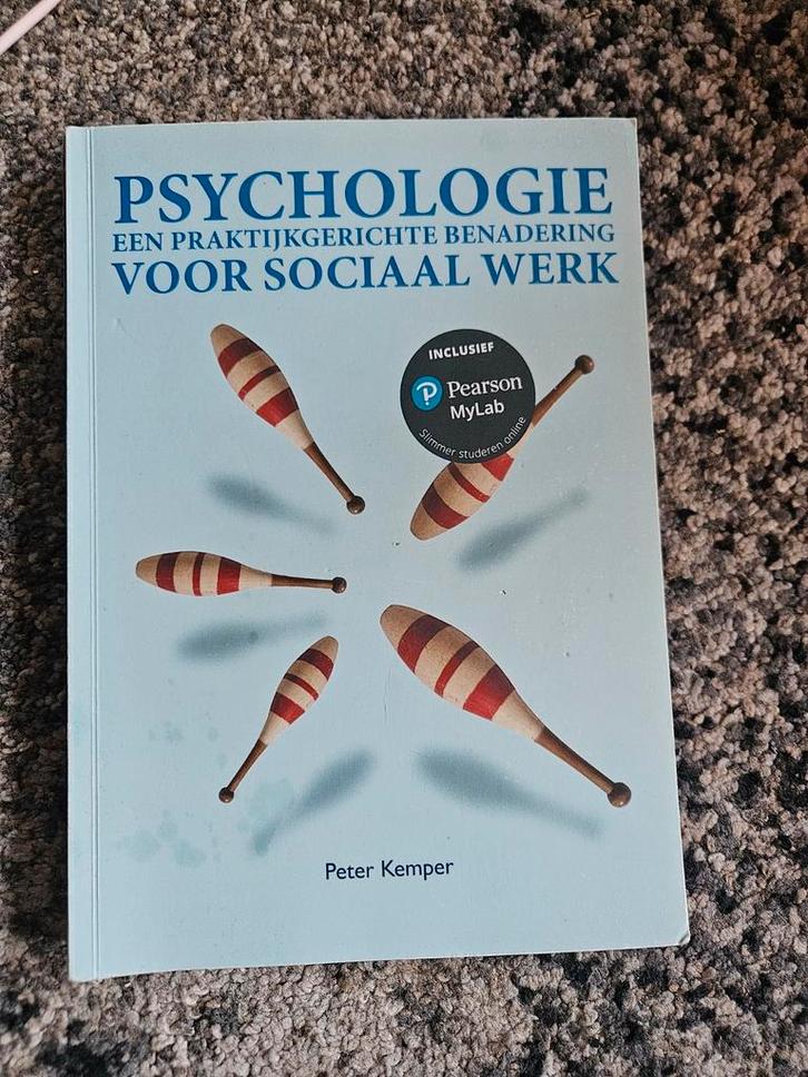 Psychologie Sociaal Werk - Peter Kemper, Boeken, Studieboeken en Cursussen, Zo goed als nieuw, HBO, Gamma, Ophalen of Verzenden