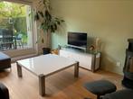 Meubelset: TV-meubel, salontafel & eettafel (hoogglans wit), Ophalen