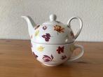 Janneke Brinkman tea for one setje, Huis en Inrichting, Keuken | Servies, Ophalen of Verzenden, Zo goed als nieuw, Overige stijlen