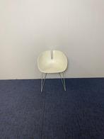 3 x Design vergaderstoel Moroso Fjord, wit, alu onderstel, Ophalen, Gebruikt, Drie, Wit
