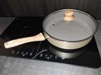 Hapjespan met deksel, Huis en Inrichting, Keuken | Potten en Pannen, Ophalen of Verzenden, Gebruikt, Koekenpan of Braadpan