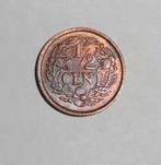 Munt misslag halve cent 1938, Postzegels en Munten, Verzenden, Koningin Wilhelmina, Overige waardes, Losse munt