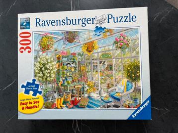 Ravensburger puzzel 300 grotere stukjes XL planten kas beschikbaar voor biedingen