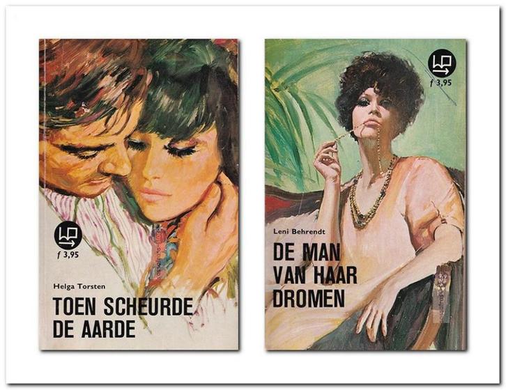 LP Pocketclub: Toen scheurde de aarde / De man van haar drom, Boeken, Romans, Zo goed als nieuw, Ophalen of Verzenden