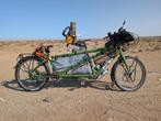 Santos Double Travel 2 Tandem, Fietsen en Brommers, Fietsen | Tandems, Ophalen, Gebruikt, Vering, 10 tot 15 versnellingen