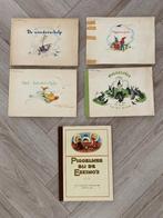 Oude boekjes Piggelmee; Lot met vijf uitgaven - jaren '50, Gelezen, Ophalen of Verzenden, Plaatjesalbum