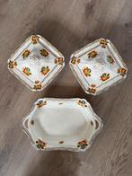 Vintage aardewerk schalen set Royal Ivory genummerd, Ophalen of Verzenden