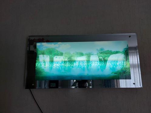 Lichtbak met defecte bewegende waterval, Huis en Inrichting, Woonaccessoires | Wanddecoraties, Gebruikt, Ophalen