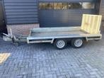 Machinetransporter oprijwagen aanhanger aanhangwagen 3000 kg, Gebruikt