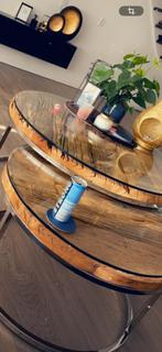 Salon tafel set, Ophalen, Gebruikt, 100 tot 150 cm, 50 tot 100 cm