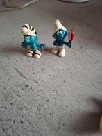 Vintage: gevangenis- en hippe smurf jaren 70 Peyo/Schleich, Ophalen of Verzenden, Gebruikt, Verschillende Smurfen, Poppetje, Figuurtje of Knuffel