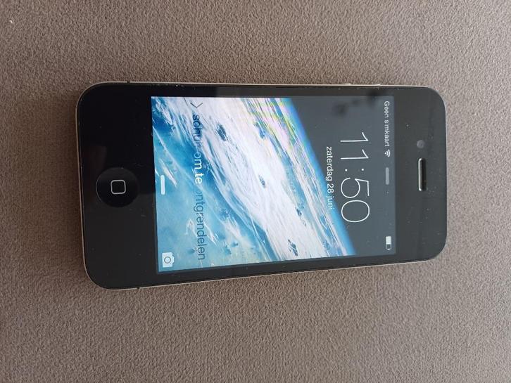 Iphone 4, Telecommunicatie, Mobiele telefoons | Apple iPhone, 16 GB, Zonder abonnement, Zonder simlock, iPhone 4, Zwart, Ophalen
