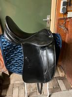 2 zadels Stubben 17” Kieffer 17”, Dieren en Toebehoren, Ophalen of Verzenden, Gebruikt, Dressuur