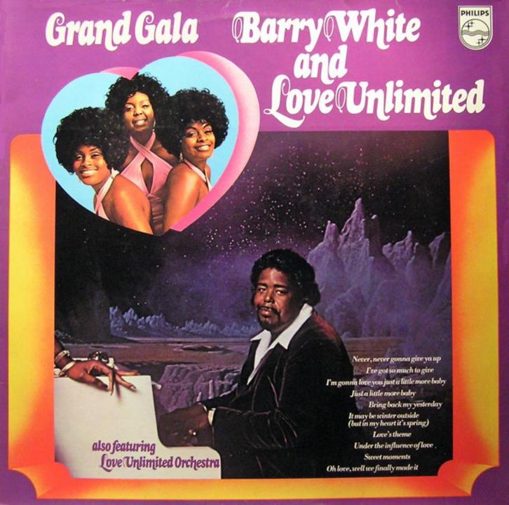 Pop / Soul L.P. : Barry White - Grand Gale (1973), Cd's en Dvd's, Vinyl | Pop, Gebruikt, 1960 tot 1980, 12 inch, Ophalen of Verzenden