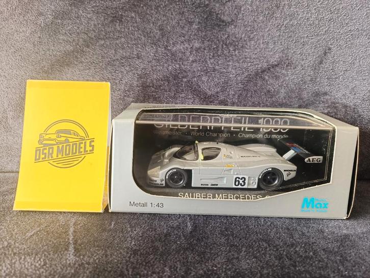 1:43 Sauber Mercedes C9, Hobby en Vrije tijd, Modelauto's | 1:43, Nieuw, Auto, Overige merken, Ophalen of Verzenden