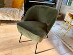 Groene fauteuil in mooie staat, Huis en Inrichting, Fauteuils, Ophalen, Minder dan 75 cm, Zo goed als nieuw, Stof