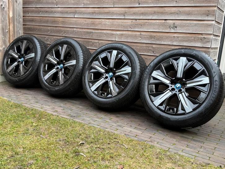 Orig BMW iX Styling 1012 21 inch velgen + winterbanden, Auto-onderdelen, Banden en Velgen, Banden en Velgen, Winterbanden, 21 inch