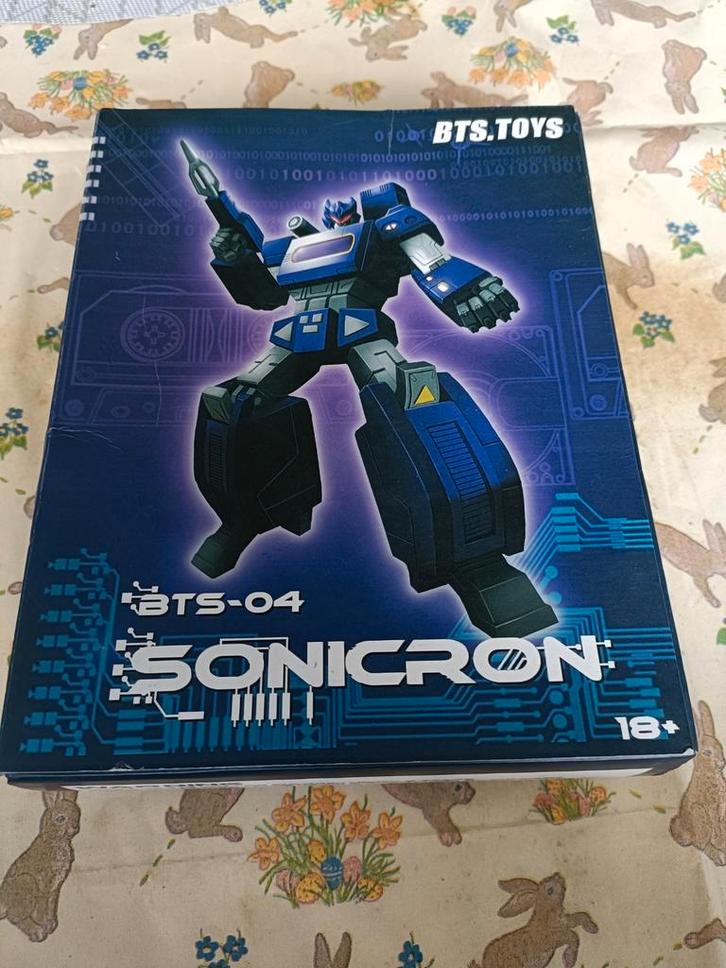 Transformers BTS.Toys/BTS-05 Sonicron, Verzamelen, Transformers, Gebruikt, Overige generaties, Decepticons, Ophalen of Verzenden