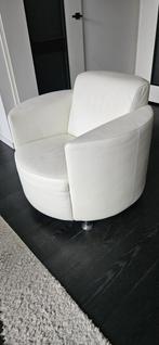 Mooie witte MONTEL Fauteuil, Huis en Inrichting, Fauteuils, Ophalen, Zo goed als nieuw, 75 tot 100 cm, Modern