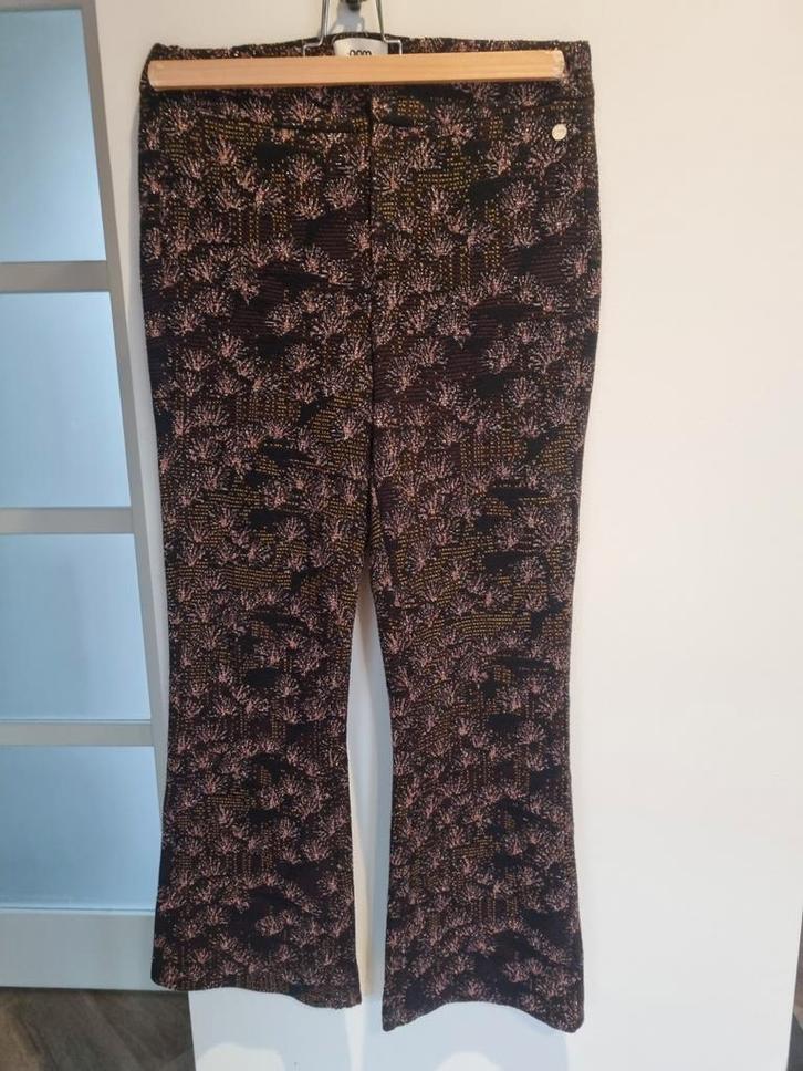 Pom Amsterdam Glitter Broek - Maat 34, Kleding | Dames, Broeken en Pantalons, Zo goed als nieuw, Maat 34 (XS) of kleiner, Zwart