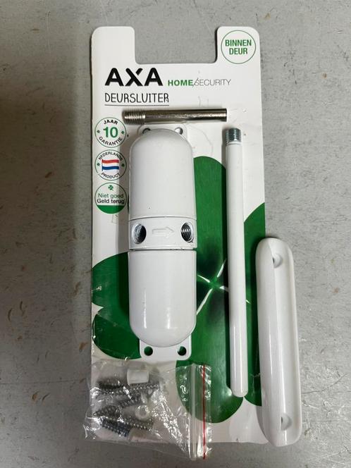 Axa Deurveer 7501 wit Deursluiter NIEUW Actie Prijs € 12.95, Hobby en Vrije tijd, Knutselen, Nieuw, Materiaal, Ophalen of Verzenden