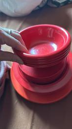 Mepal camping servies rood, Caravans en Kamperen, Ophalen of Verzenden