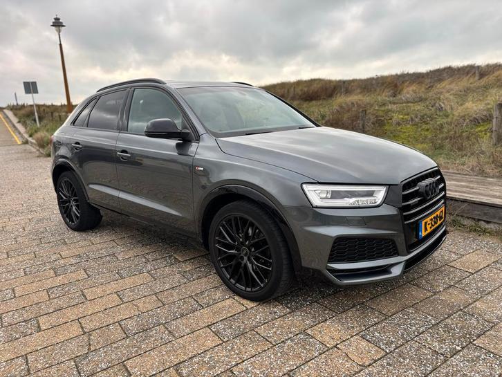 Audi Q3 2.0TFSI 132KW Quattro S-tr7 2017 Grijs, Auto's, Audi, Particulier, Q3, ABS, Adaptive Cruise Control, Airbags, Airconditioning