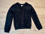 Fluffy vestje mt 134/140, Kinderen en Baby's, Kinderkleding | Maat 134, Meisje, Trui of Vest, Ophalen of Verzenden, Zo goed als nieuw