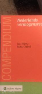 Jac. Hijma - Compendium van het Nederlands vermogensrecht, Ophalen of Verzenden, Zo goed als nieuw, Jac. Hijma; M.M. Olthof