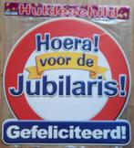 Huldeschild          Hoera voor de Jubilaris!      ( Nieuw ), Ophalen of Verzenden, Nieuw, Versiering, Overige