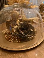 Mooie stolp met barok onhoud ..goud kleirig, Ophalen, Zo goed als nieuw