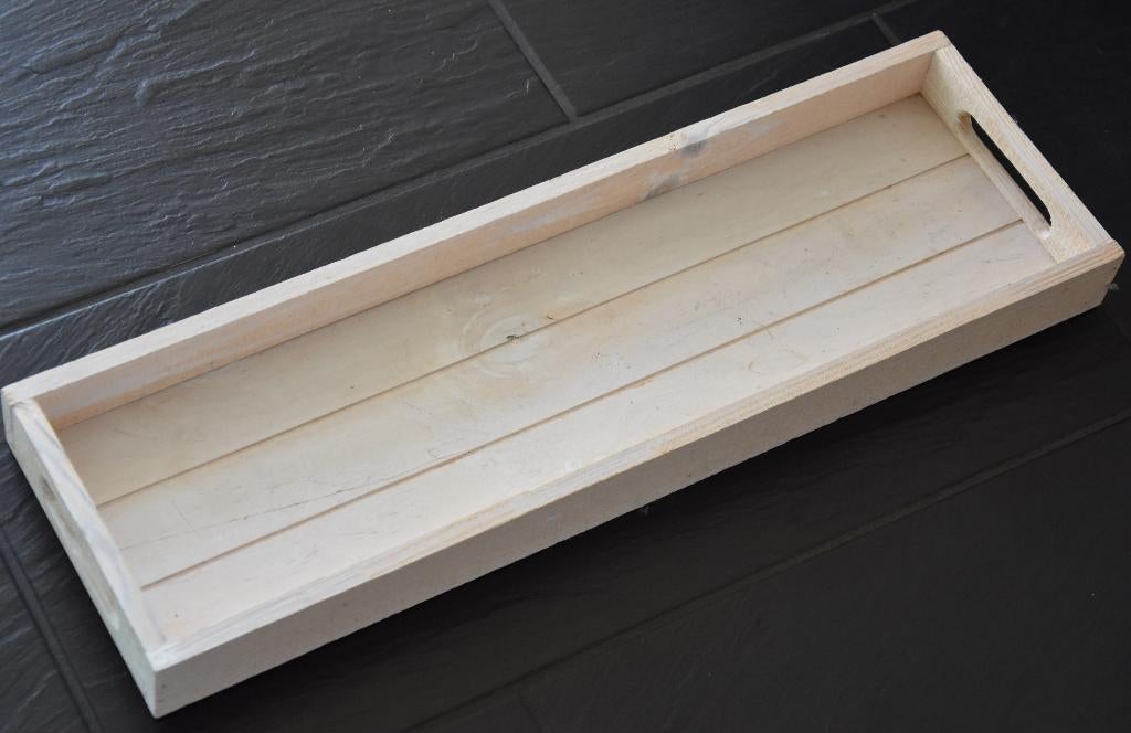 decoratie schaal kist binnen interieur ca. 20x50cm hout, Huis en Inrichting, Woonaccessoires | Kisten, Minder dan 50 cm, 50 tot 75 cm